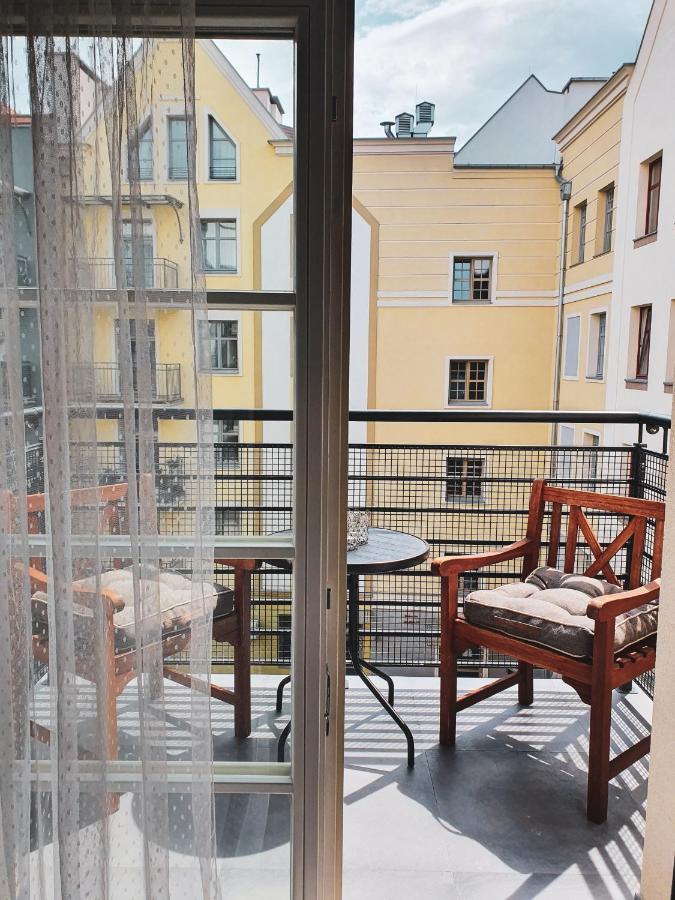 Apartament Ohar Downtown Elblag Exterior foto